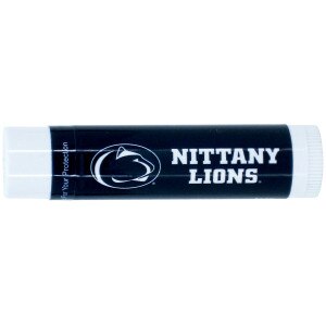 lip balm with Penn State Athletic Logo and Nittany Lions